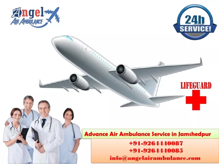 advance air ambulance service in jamshedpur