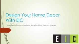 Home Furnishing Exporters in Noida