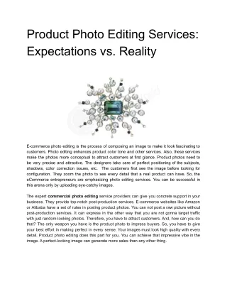 Product Photo Editing Services_ Expectations vs.docx