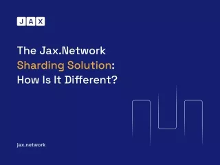 the jax network sharding solution
