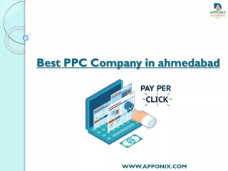Best PPC Company in ahmedabad  PPT