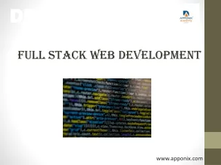 full stack java development
