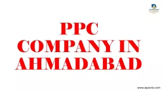 PPC COMPANY IN AHMADABAD BY APPONIX