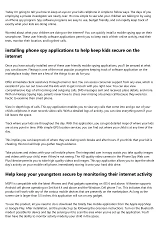 How to Keep Track Of Teens Cellular Phone Activity