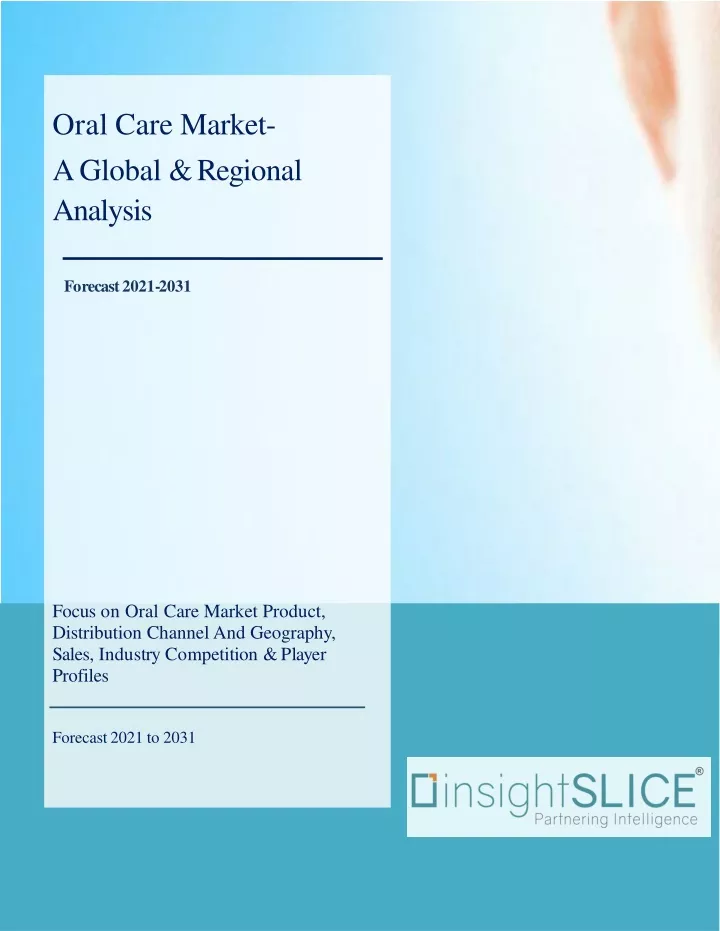 oral care market