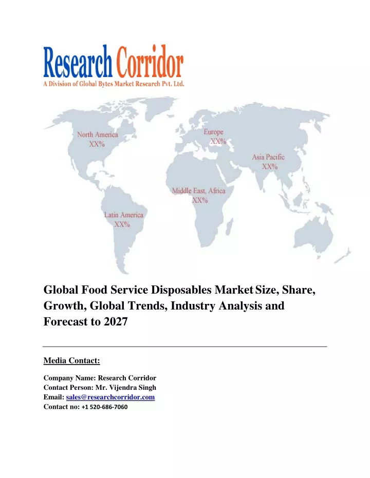 global food service disposables market size share