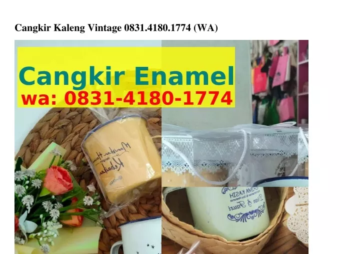 cangkir kaleng vintage 0831 4180 1774 wa