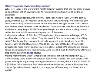 https www dope review com loopz review what