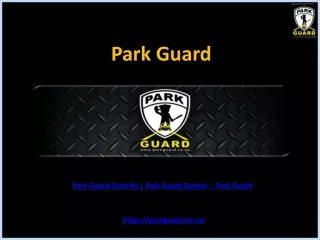 Ensure No One Ever Parks In Your Parking Spot Ever Again - Park Guard