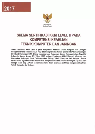 48 KKNI II Teknik Komputer dan Jaringan