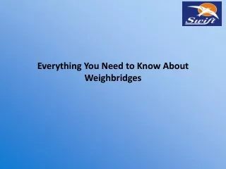 everything you need to know about weighbridges