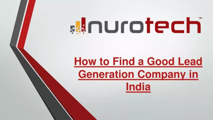 how to find a good lead generation company