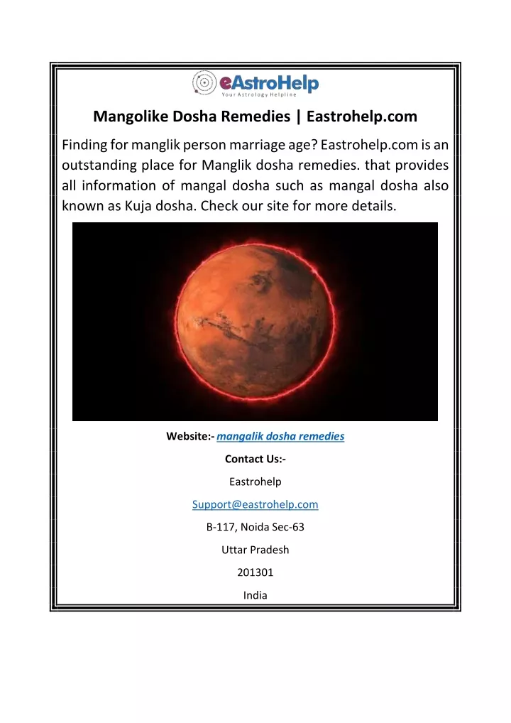 mangolike dosha remedies eastrohelp com