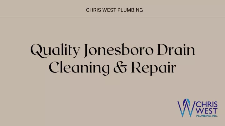 chris west plumbing