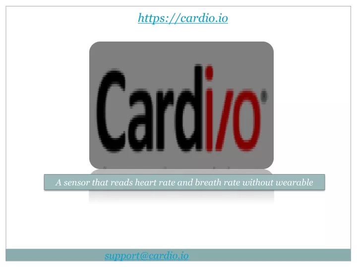 https cardio io