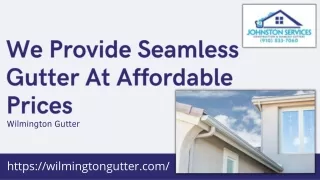 Best Seamless Gutter Repair And Installation In Wilmington, NC