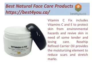 Best Natural Face Care Products