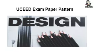 uceed exam paper pattern