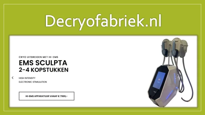 decryofabriek nl