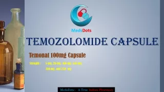 Indian Temozolomide Capsule | Temonat 100mg price online | Natco Temozolomide