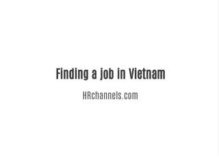 Jobs in Vietnam - HRchannels.com