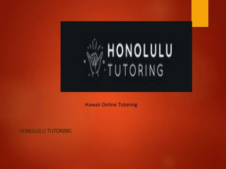 hawaii online tutoring