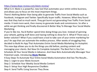 https www dope review com xbotz review what