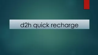 DTH Recharge