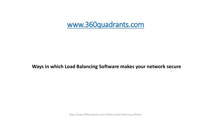 www 360quadrants com