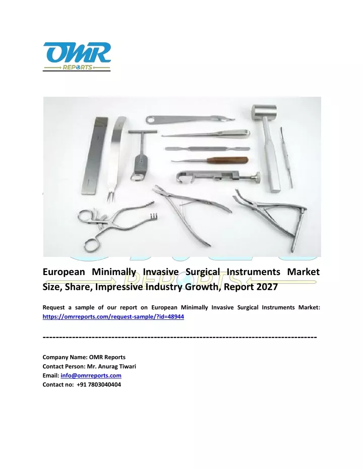 european minimally invasive surgical instruments