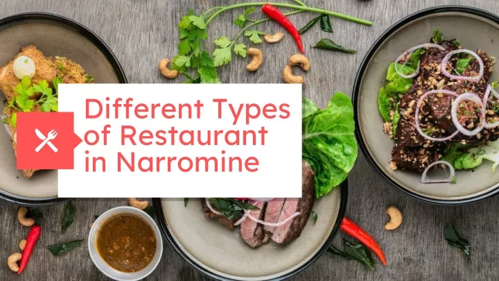 different types of restaurant in narromine