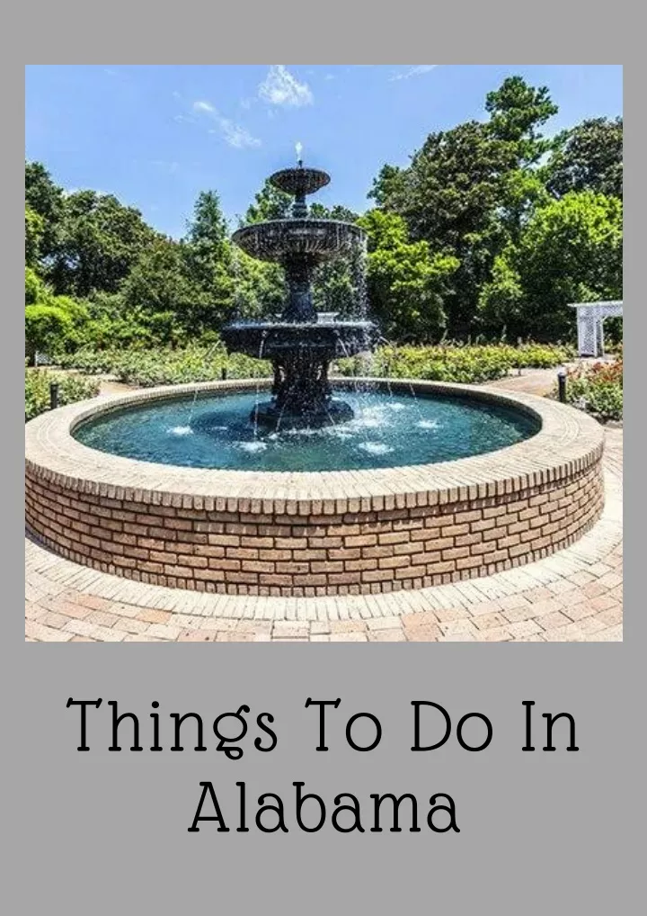 things to do in alabama