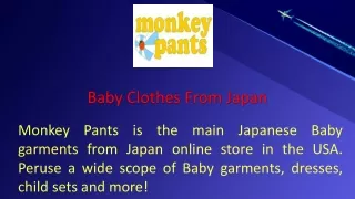 Baby Clothes From Japan