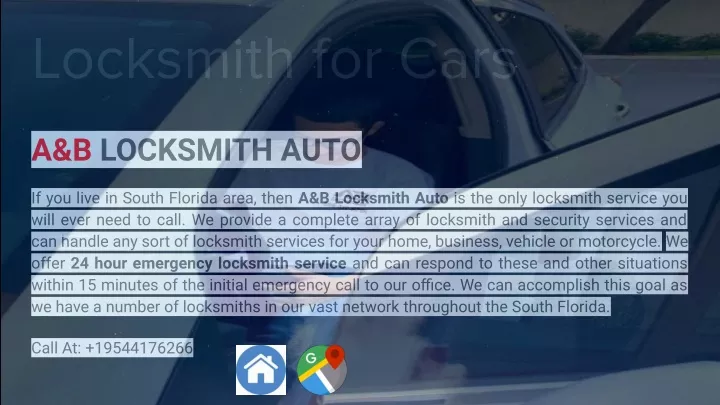 locksmith for cars