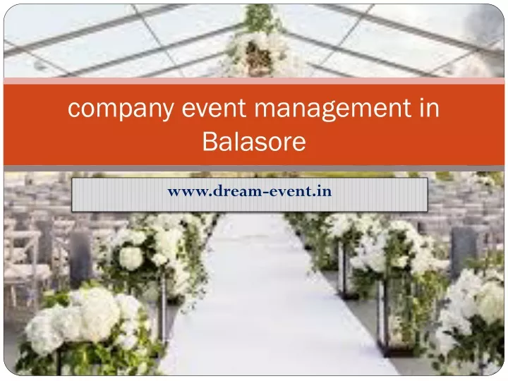 company event management in balasore