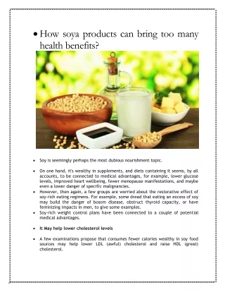 How soya products can bring too many health benefits-converted