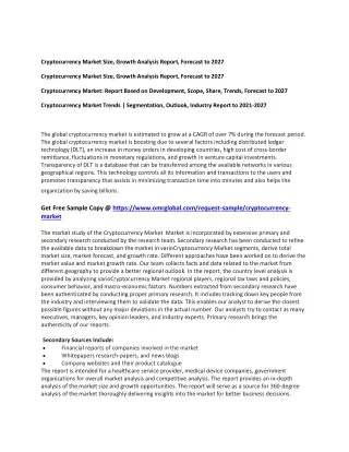 cryptocurrency market size growth analysis report
