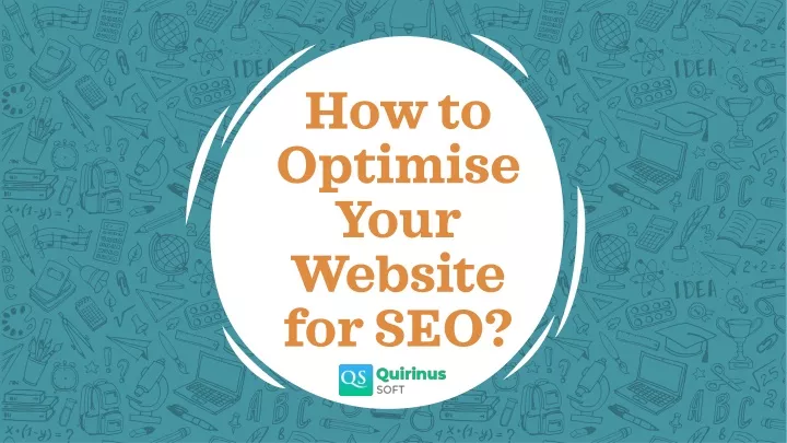 how to optimise your website for seo