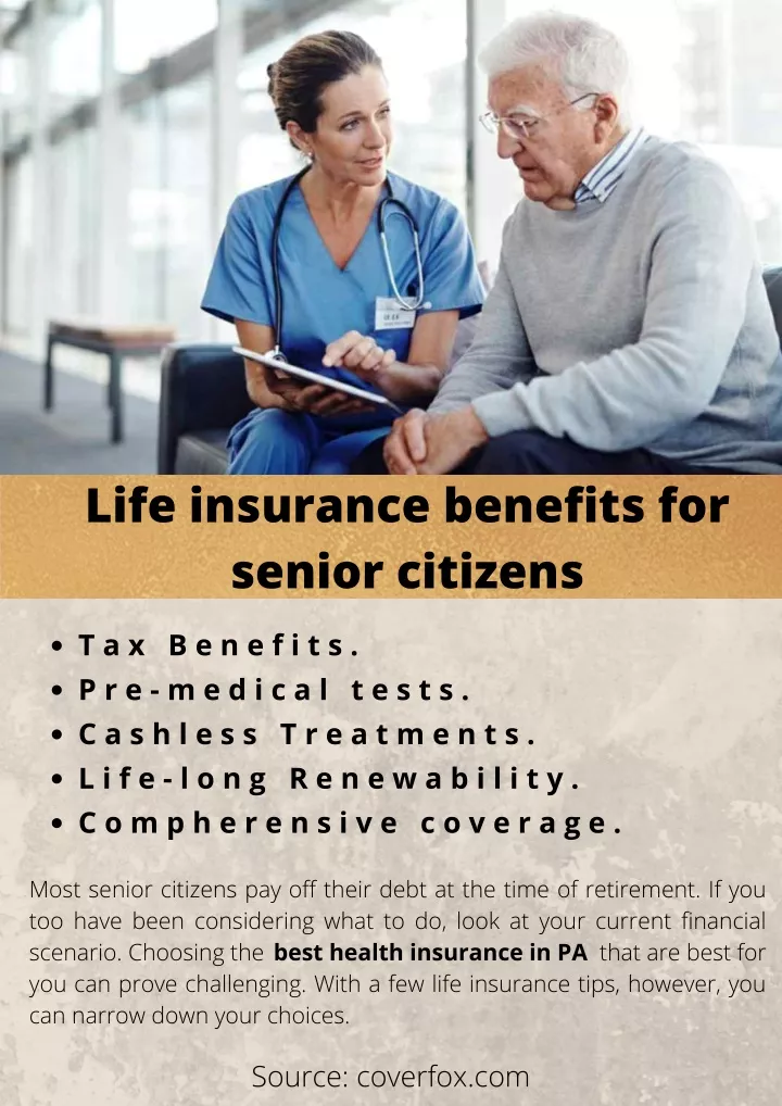 PPT - Life insurance benefits for senior citizens PowerPoint ...