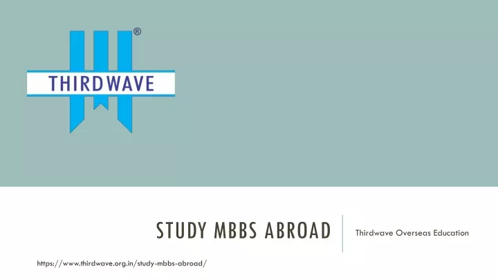 study mbbs abroad