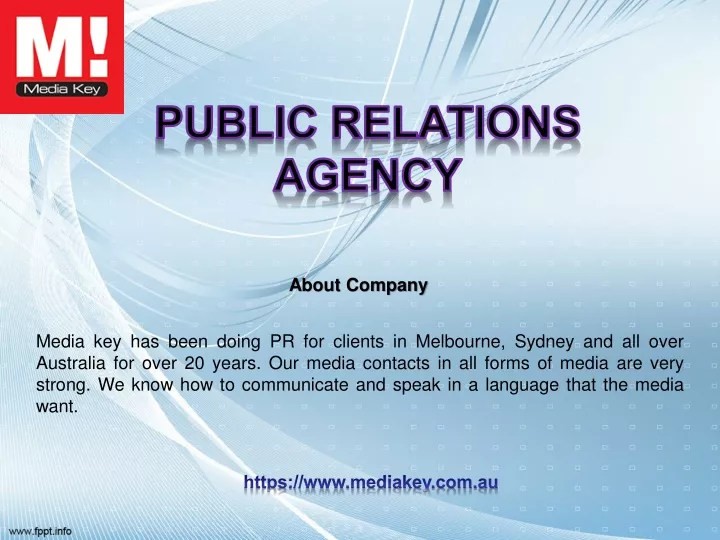 public relations agency