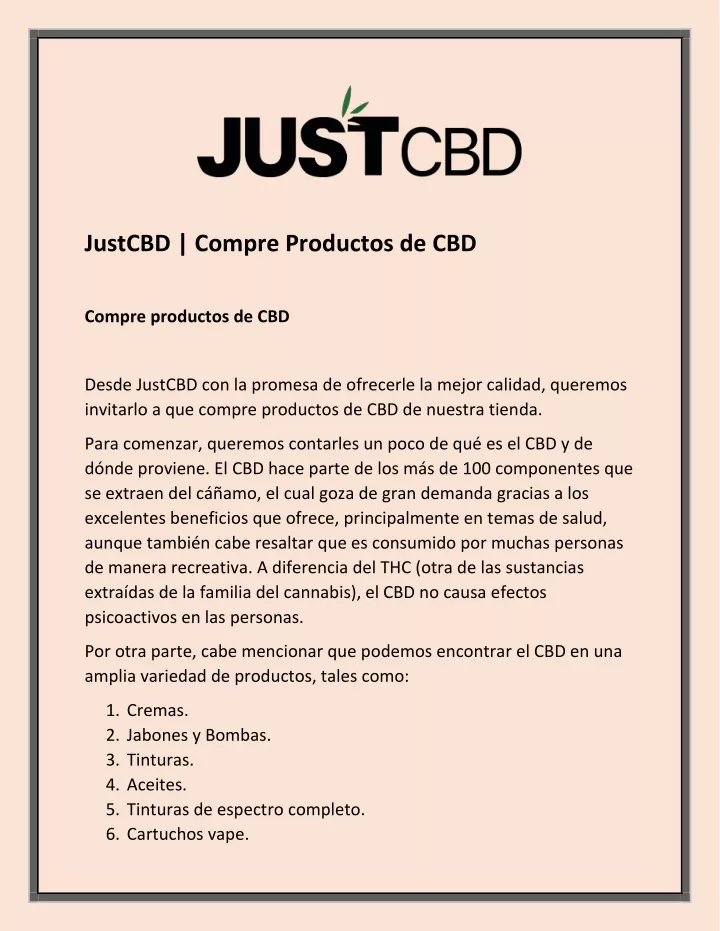 justcbd compre productos de cbd