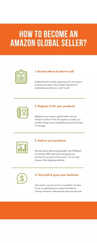 How to become an Amazon global seller