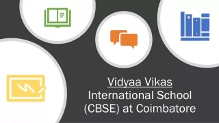 Top CBSE School at Coimbatore