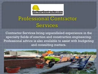 Professional Contractor Services in Brooklyn