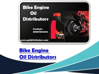 Looking for Oil Lubricants & Paint Allied Products Distributors Business opportunities in Pan India