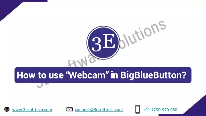 how to use webcam in bigbluebutton
