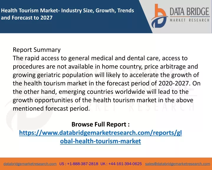health tourism market industry size growth trends