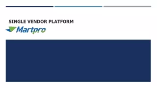 single vendor platform