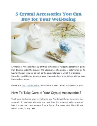 buy crystals online